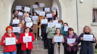 A doua zi de protest la DSP Caraş-Severin