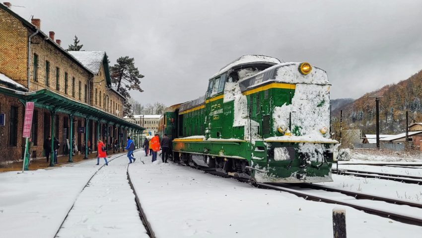 Iarna pe Semmeringul Bănățean