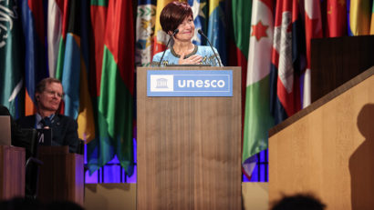 Ambasadoarea Simona Miculescu, aleasă în funcția de preşedinte a Conferinţei Generale UNESCO