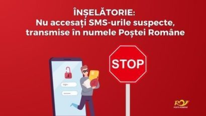 ATENȚIE! A apărut o nouă campanie de fraudă. Infractorii cibernetici se folosesc de numele Poștei Române