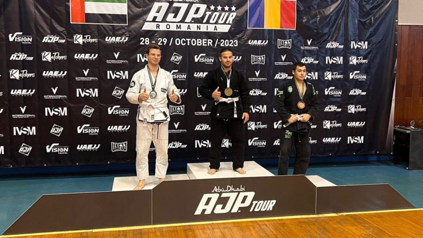 Reşiţa performează şi la jiu-jitsu brazilian! Asahi Dojo, rezultate excelente la AJP Tour Romania