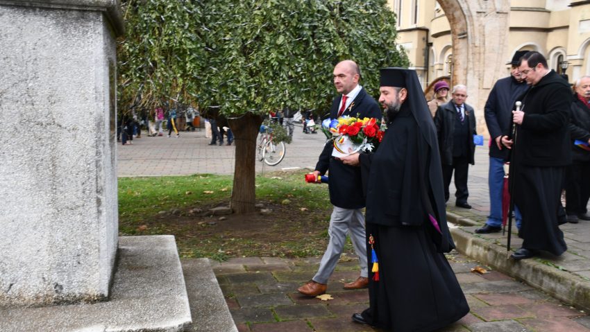 Rugăciuni de mulțumire, de Ziua Națională, la Catedrala episcopală din Caransebeș