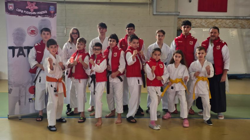 Final de an pe podium! Clubul Asahi Dojo Reşiţa, rezultate excelente la Cupa Fudoshin