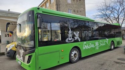 La Bocşa au ajuns 4 autobuze electrice