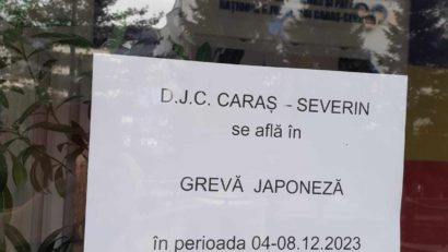 Grevă japoneză la Direcţia pentru Cultură Caraş-Severin