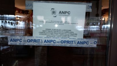 CJPC: Amenzi de 21.500 de lei și oprirea temporară a activității pentru două restaurante din Caraș-Severin