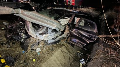 Accident mortal pe A1! Șofer de 28 de ani, decedat