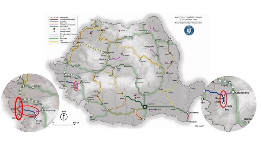 Ministerul Transporturilor a dat verde pentru modernizarea căii ferate Timișoara – Reșița