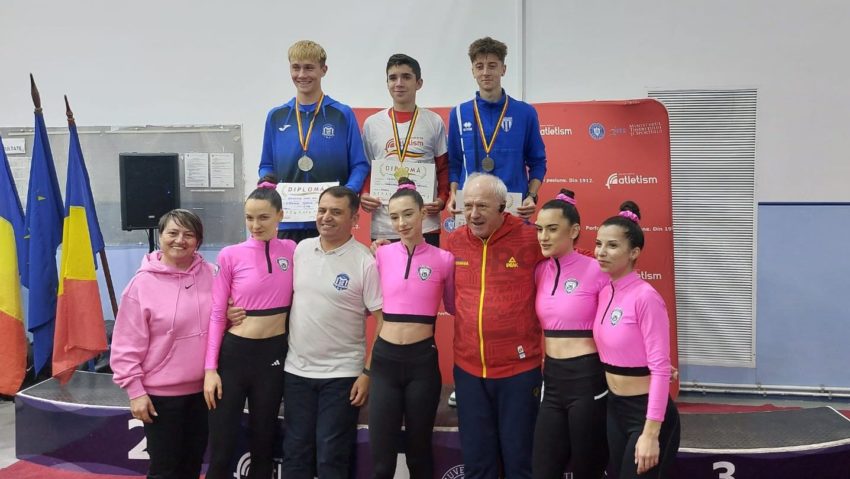 Lucian Ştefan, abonat la podium! Încă două medalii naţionale pentru speranţa atletismului caransebeşean