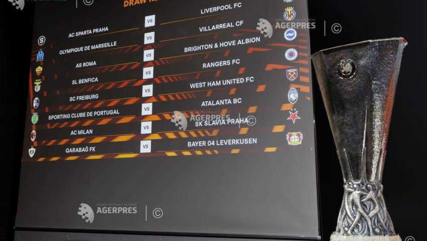 S-au stabilit duelurile din optimile Europa League la fotbal