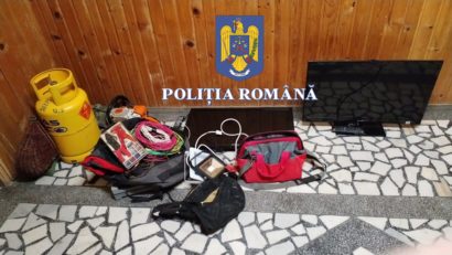 Patru tineri reținuți pentru suspiciuni de furt la Rusca Montană