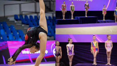 Componentele secției de gimnastică ritmică de la CSS, locuri meritorii la Cupa internațională Irina Deleanu  