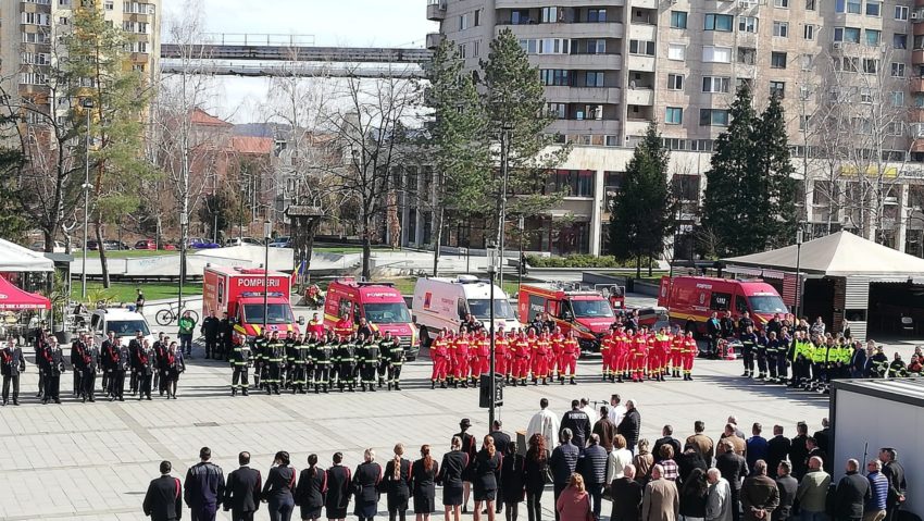 91 de ani de protecţie civilă în România!