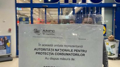 CRPC Vest: Grave nereguli în prezentarea si comercializarea produselor alimentare la o unitate Lidl din Timişoara