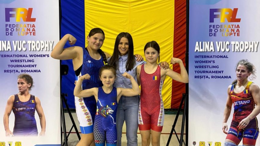 “Alina Vuc Trophy”, gata de start! Tinere luptătoare din şase ţări concurează la Reşiţa