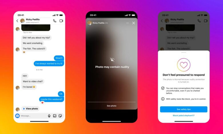 Instagram luptă pentru protejarea adolescenților în fața nudității din mesajele private