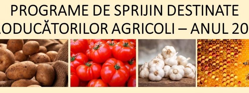 DAJ Caraş-Severin: Programele de sprijin destinate producătorilor agricoli cu termenele limită aferente depunerii cererilor