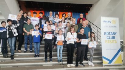 Cupa Rotary la şah, o reuşită! 30 de jucători au participat la competiţia de la Reşiţa