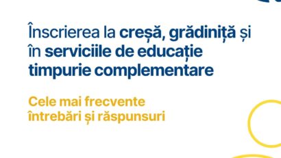 Ministerul Educaţiei: răspunsuri la principalele întrebări referitoare la înscrierea la creşă şi grădiniţă