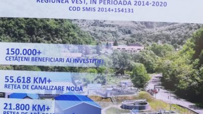 Mega-proiectul implementat de AQUACARAȘ provoacă și nemulțumiri