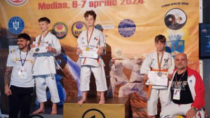 CSM Reșița, trei medalii la Naționalele de karate WUKF rezervate copiilor