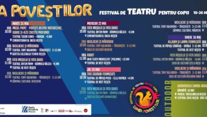 Bate gongul celei de-a VII-a ediții a Festivalului de Teatru pentru Copii ’’Lumea Poveștilor’’