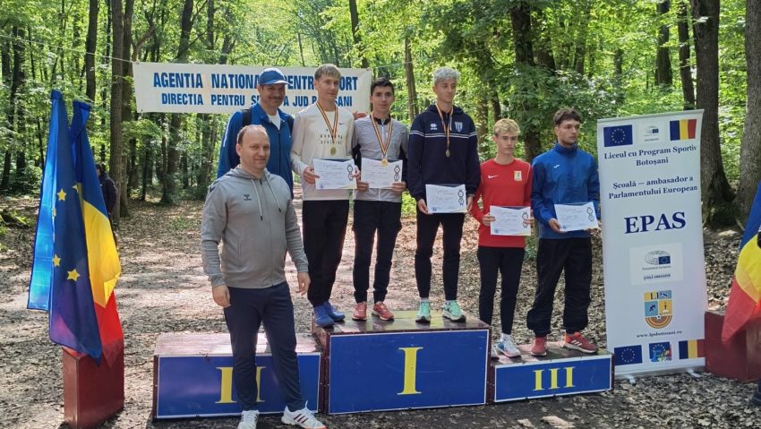 Lucian Ştefan, aur şi la ONSS! Atletul caransebeşean a fost cel mai bun la cros