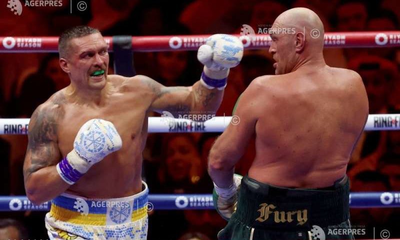 Box: Oleksandr Usik a unificat titlurile “greilor”, după victoria contra lui Tyson Fury