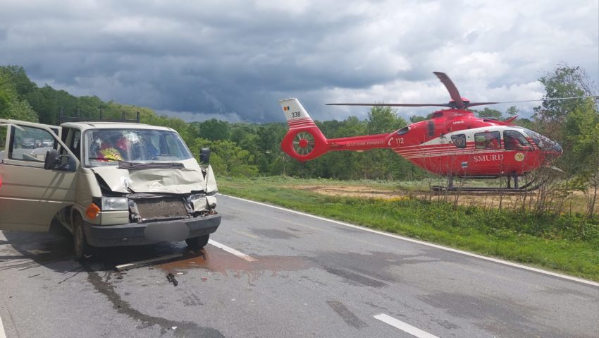 Accidente cu victime pe DN 6 și pe DN 58