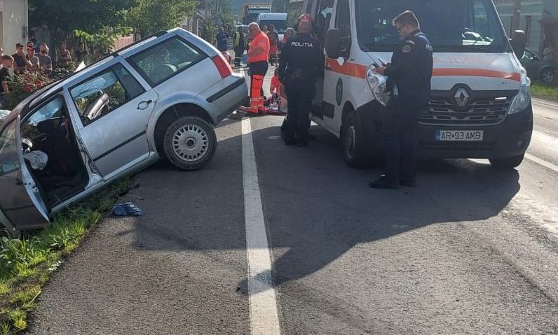 Accident mortal în Săvârşin