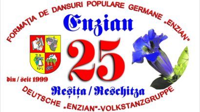 Ansamblul de dansuri populare germane Enzian din Reşiţa la ceas aniversar