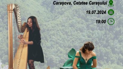 „Dansul Harpei” – un concert magic organizat în premieră în Parcul Național Semenic-Cheile Carașului