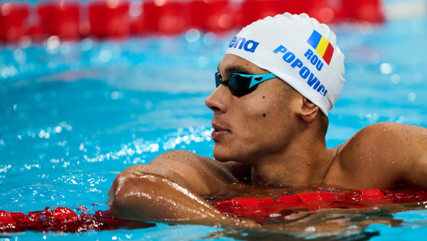 Jocurile Olimpice: David Popovici în finală la 200 m liber, cu cel mai bun timp al semifinalelor