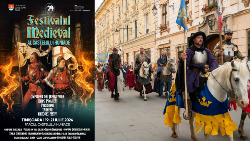 Timișoara: Festivalul Medieval al Castelului Huniade