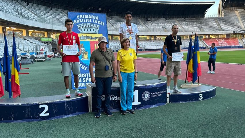 Vară grea şi frumoasă pentru Lucian Ştefan! Speranţa atletismului caransebeşean vizează participarea la Mondialul U20