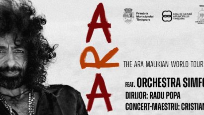 „FIARĂ ȘI VIOARĂ” – Concert extraordinar al strălucitului violonist ARA MALIKIAN, în Parcul Rozelor din Timișoara