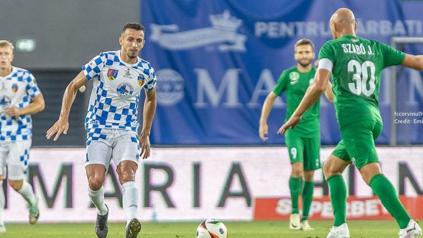 Corvinul pierde cu Paksi, dar merge mai departe în Europa League