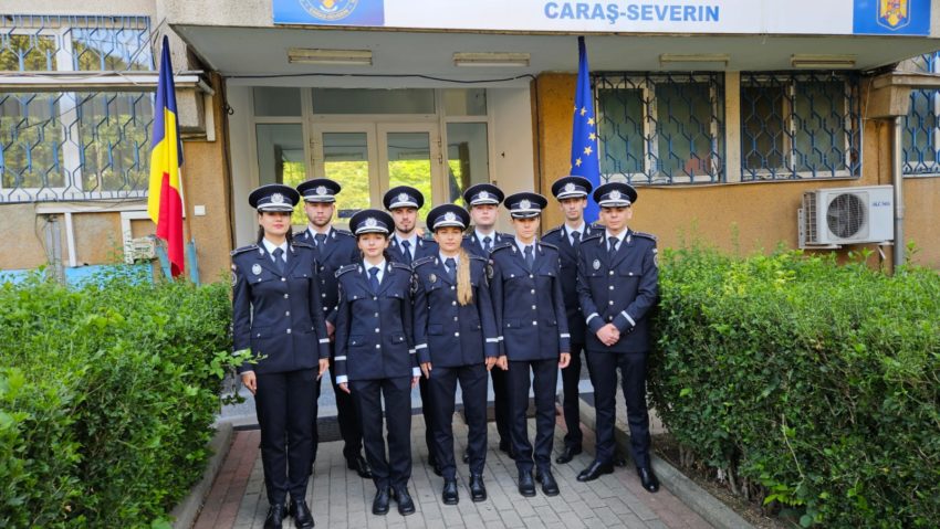 Forțe proaspete la Poliția din Caraș-Severin