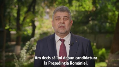 Marcel Ciolacu şi-a anunţat candidatura la preşedinţie