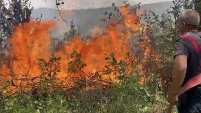 Directorul Administraţiei Parcului Naţional Semenic-Cheile Caraşului, Nicolae Ifca recomandă localnicilor prudenţă în lupta cu incendiile de vegetaţie