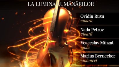 Muzică de film la lumina lumânărilor la sinagoga din Caransebeş