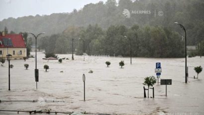 Furtuna Boris: pompier mort în inundaţiile din Austria, un deces în Polonia, 4 dispăruţi în Republica Cehă