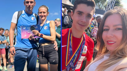 Succese caransebeșene la Brașov Running Festival! Liliana Dragomir și Lucian Ștefan, pe podiumul Naționalelor de 10 km