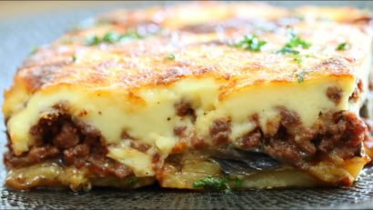 Rețetă – Moussaka grecească