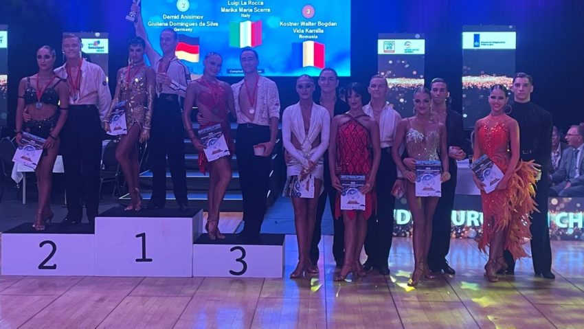 Bronz european pentru Bogdan Kostner şi Kamilla Vida! Dansatorii clubului Mystic au impresionat la Rotterdam