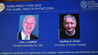 Nobel 2024: Invenţii şi descoperiri în domeniul ”machine learning”, recompensate cu premiul Nobel pentru Fizică