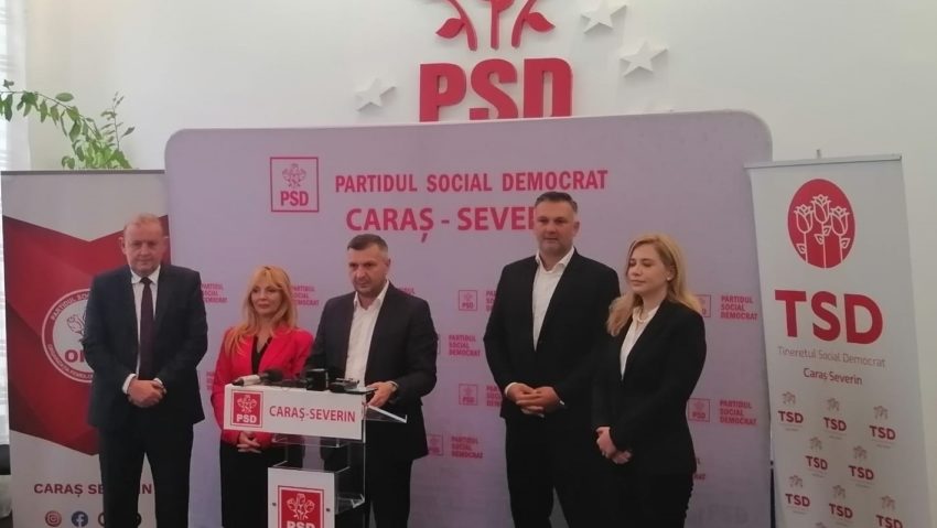 Candidații PSD Caraș-Severin la alegerile parlamentare, prezentați oficial