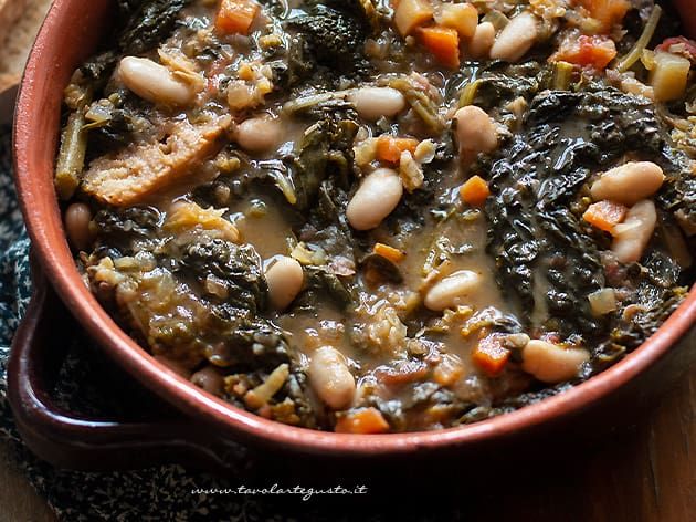 Ribollita toscana cu fasole