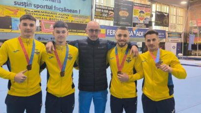 Gimnaștii reșițeni, de patru ori pe podium la Naţionalele de la Focşani!