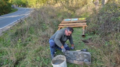 Panouri indicatoare noi în Parcul Naţional Cheile Nerei-Beuşniţa